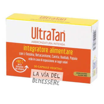 ULTRATAN Integratore naturale per il sole 30 capsule 