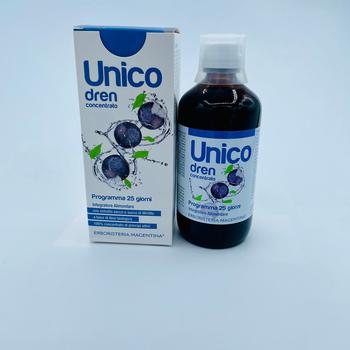 UNICO DREN gusto MIRTILLO 250ml