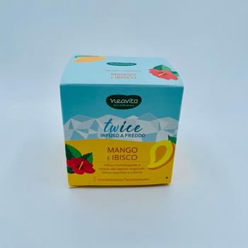 INFUSO A FREDDO TWICE Mango e Ibisco 15 filtroscrigno NEAVITA