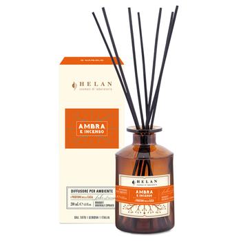 AMBRA E INCENSO DIFFUSORE 200ml bastoncini HELAN